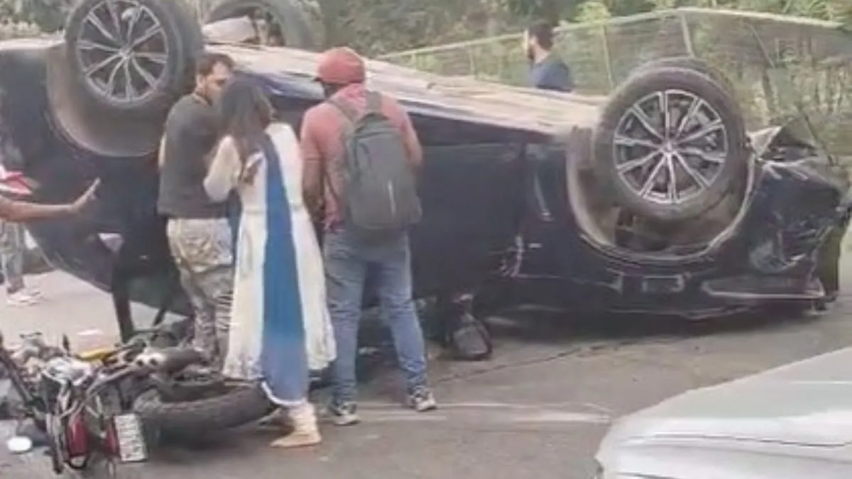 bmw driver woman arrested